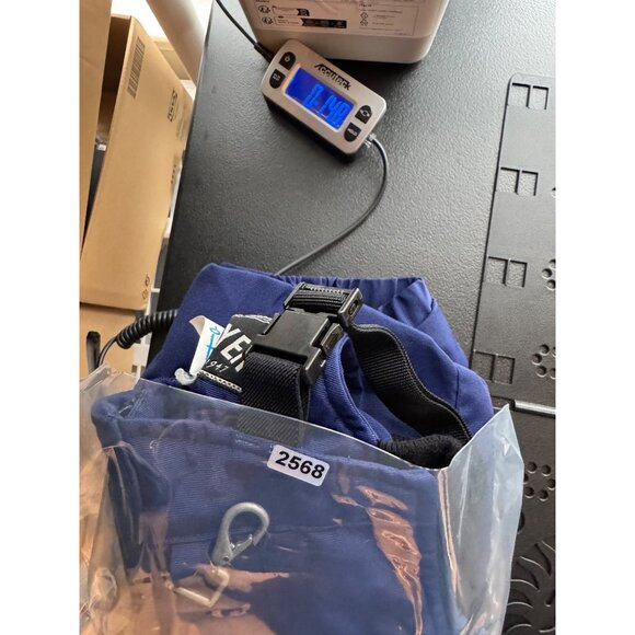 Obermeyer Kids Size 6 Blue Insulated Snow Bib Pants With Adjustable Straps & "I- - Picture 15 of 16